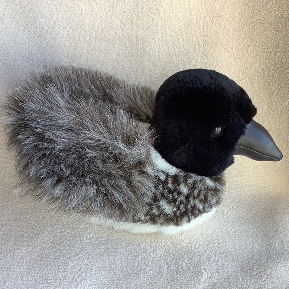 Feldstein Plush Lottie the Loon with Working Sound Stuffed Animal Toy - Picture 10 of 13
